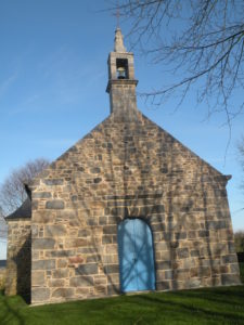 Facade Et Clocher De La Chapelle De Loc Mazé