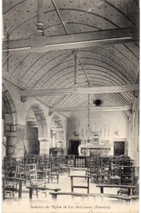 Intérieur de l'église - Collection François Trébaol