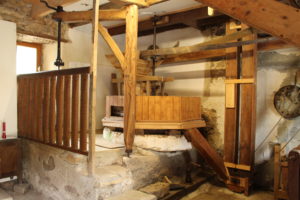 Intérieur du moulin Tanné