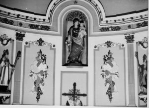 retable Lambris Boiseries Pan Est Choeur 1979