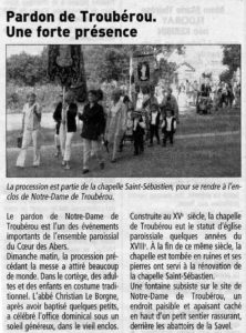 Telegramme, 12 août 2009
